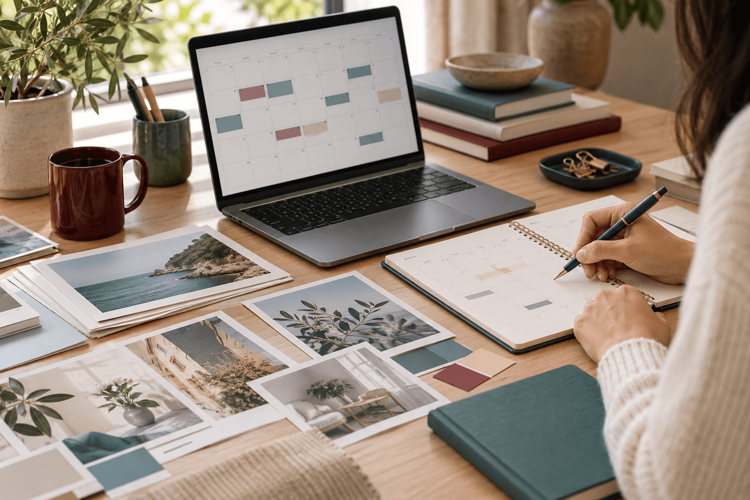 Organizing an editorial calendar and publishing schedule